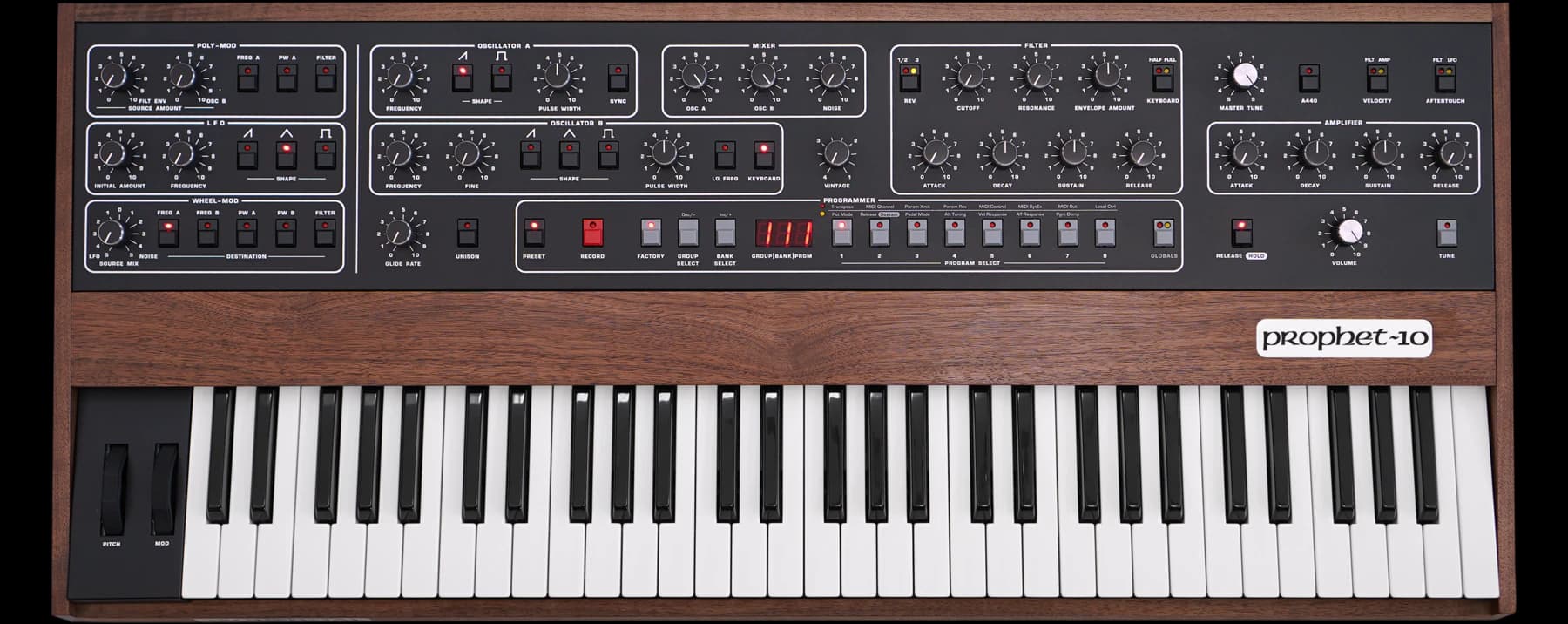 Sequential Prophet-10 Rev4 synthesizer